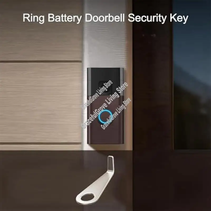 

A26I-Video Doorbell Key Replacement Tool,Secure Removal Key Tool For Ring Battery Doorbell (2024),Doorbell Opening Key Tool