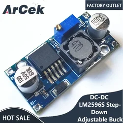 DC-DC LM2596S Step-Down Adjustable Buck LM2596 3A Regulated Power Supply Module Car Power Supply 5.5V - 35V To 0V - 30V