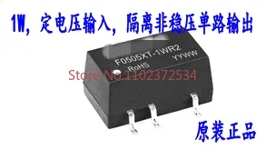 2 pieces F0524XT-1WR2 module boost DC/DC power supply 1W constant voltage 5V input isolation non regulated 24V output