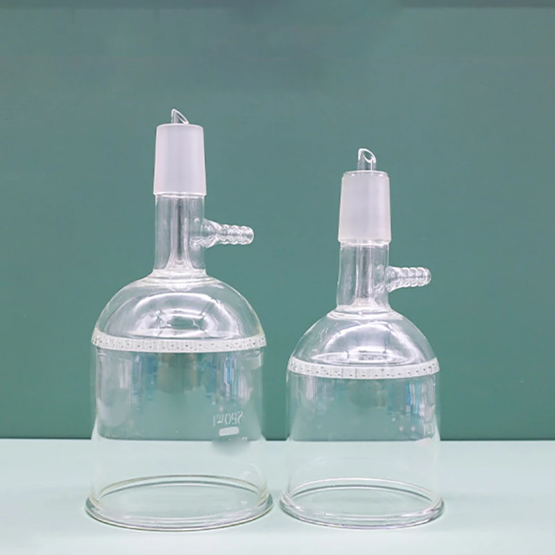 Glass plate suction filtration funnel Buchner funnel suction filtration device 60/150/250/500/1000ml