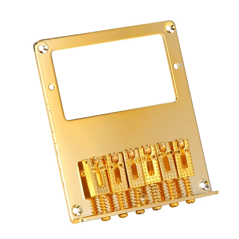 6 أسطوانة سرج 6 أوتار همبوكر جيتار جسر لتيلي تليكستر جيتار (ذهبي)