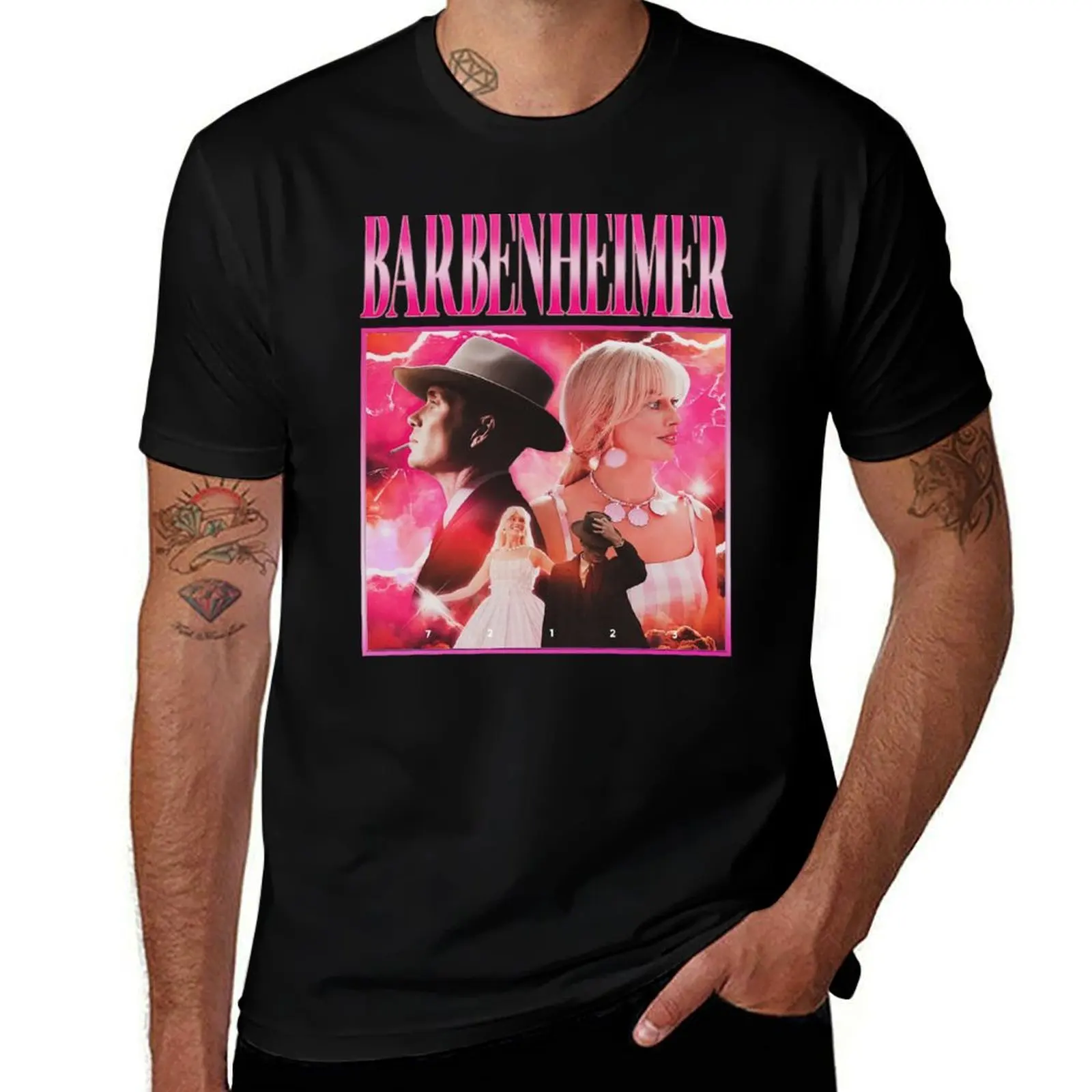 Barbenheimer Destroyer Of World T-Shirt Casual Basic Street Style T-Shirt