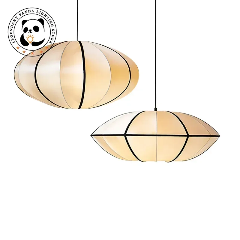 

Japanese Retro Pendant Lights Personality Wabi-Sabi Hanging Lamps Restaurant Living Rroom Kitchen Island Bedroom LED Chandeliers