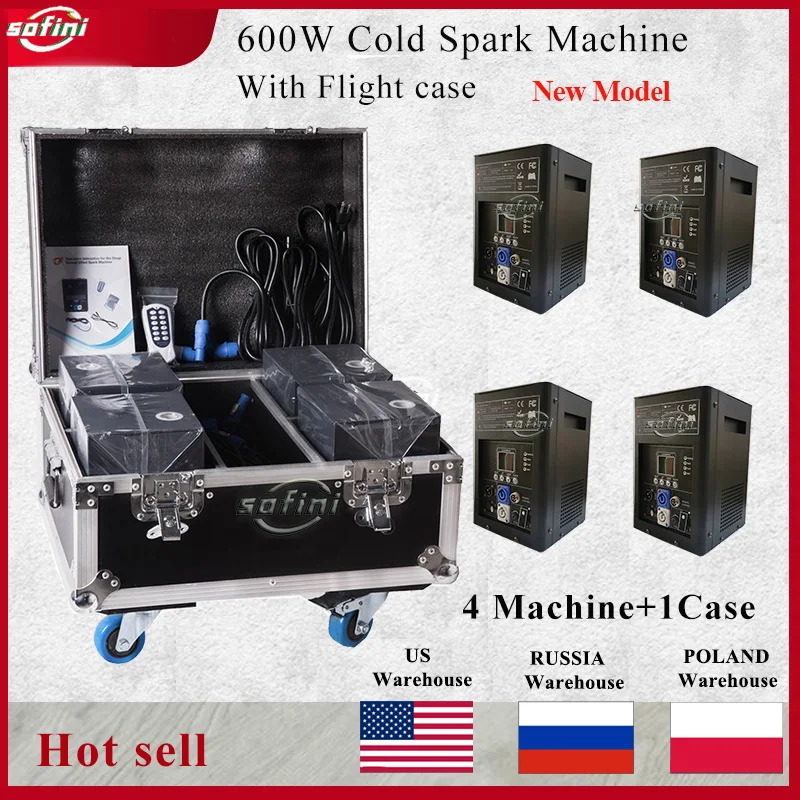 Cold Spark Machine 600W for Wedding Occasion Firewo-rks 750w Cold