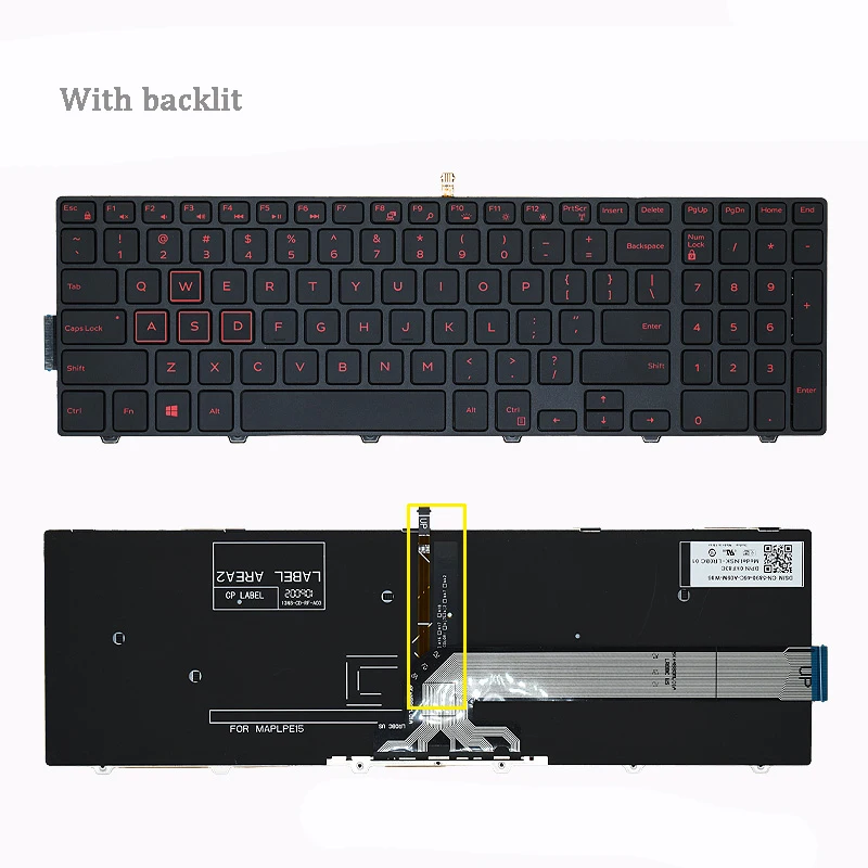 

Новая клавиатура для ноутбука Dell Inspiron 15-3567 5577 5555 5557 5559 5547 5549 5548