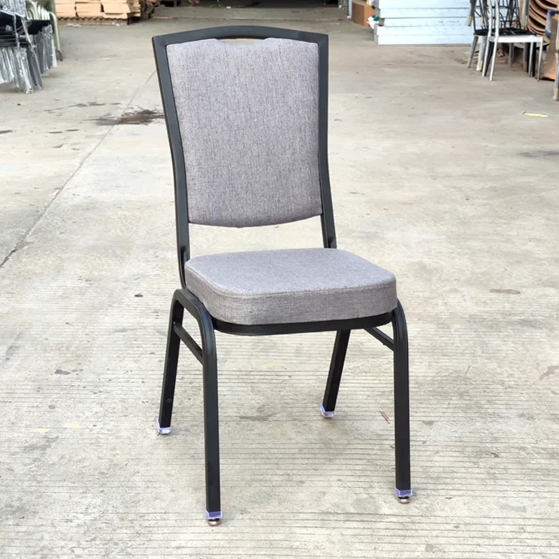 Direct selling hotel banquet chairs, wedding clubs, venues, restaurants, aluminum chairs, backrests, soft upholstered chairs, ou