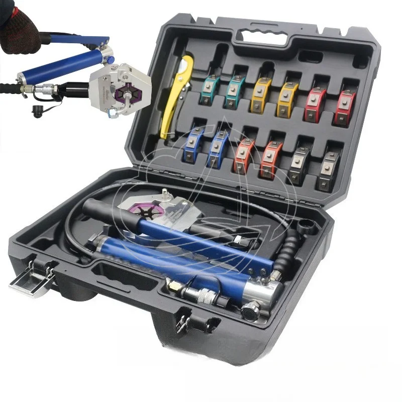 71500 FS-7842 Automotive A/C Hose Crimping Tool Portable Hydraulic Crimper For Car Air Conditioning Pipe Repair