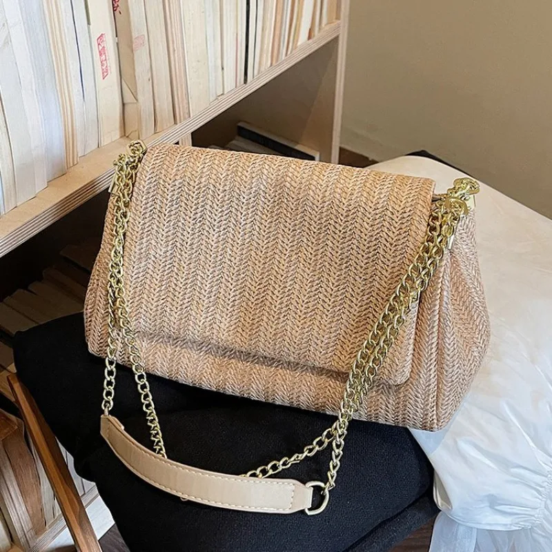 

Luxury Casual Trendy Crossbody Handbag Ladies High End Leather Classic Elegant Vintage Simple Bag