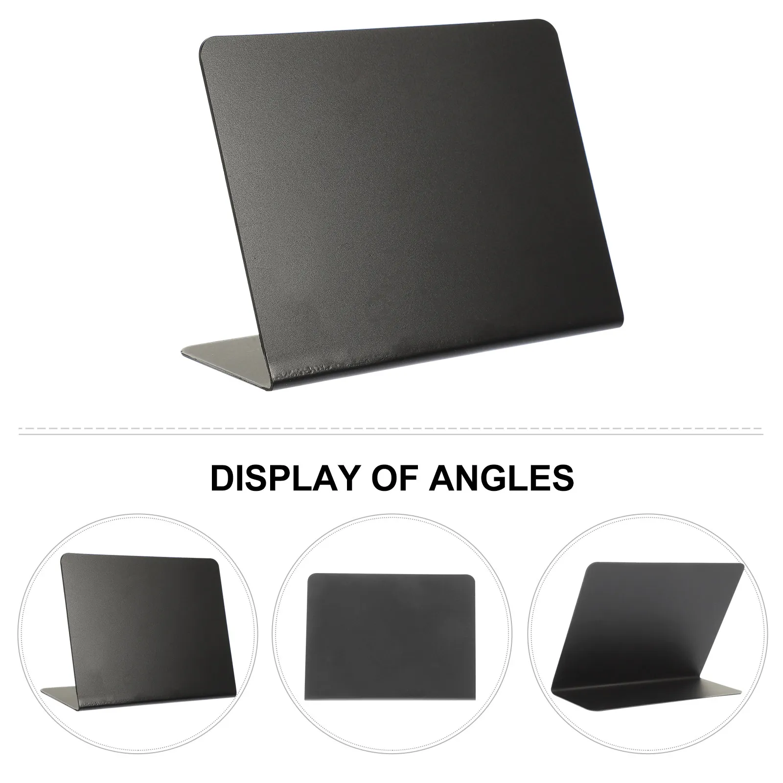 10Pcs Desktop Acrylic Chalkboard Signs Reusable Mini Erasable Message Boards for Home Restaurant Cafe Office Decor