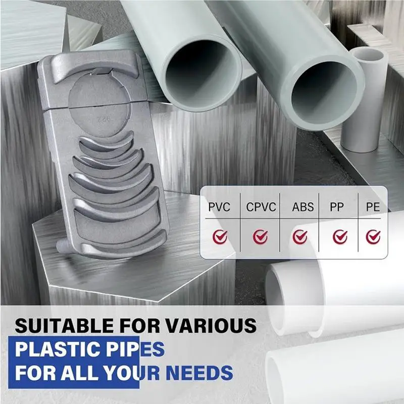 

PVC Deburring Tool Professional Plumbing Tools PVC Reamer Precise Deburring And Chamfering Grinder For Young Old Professionals