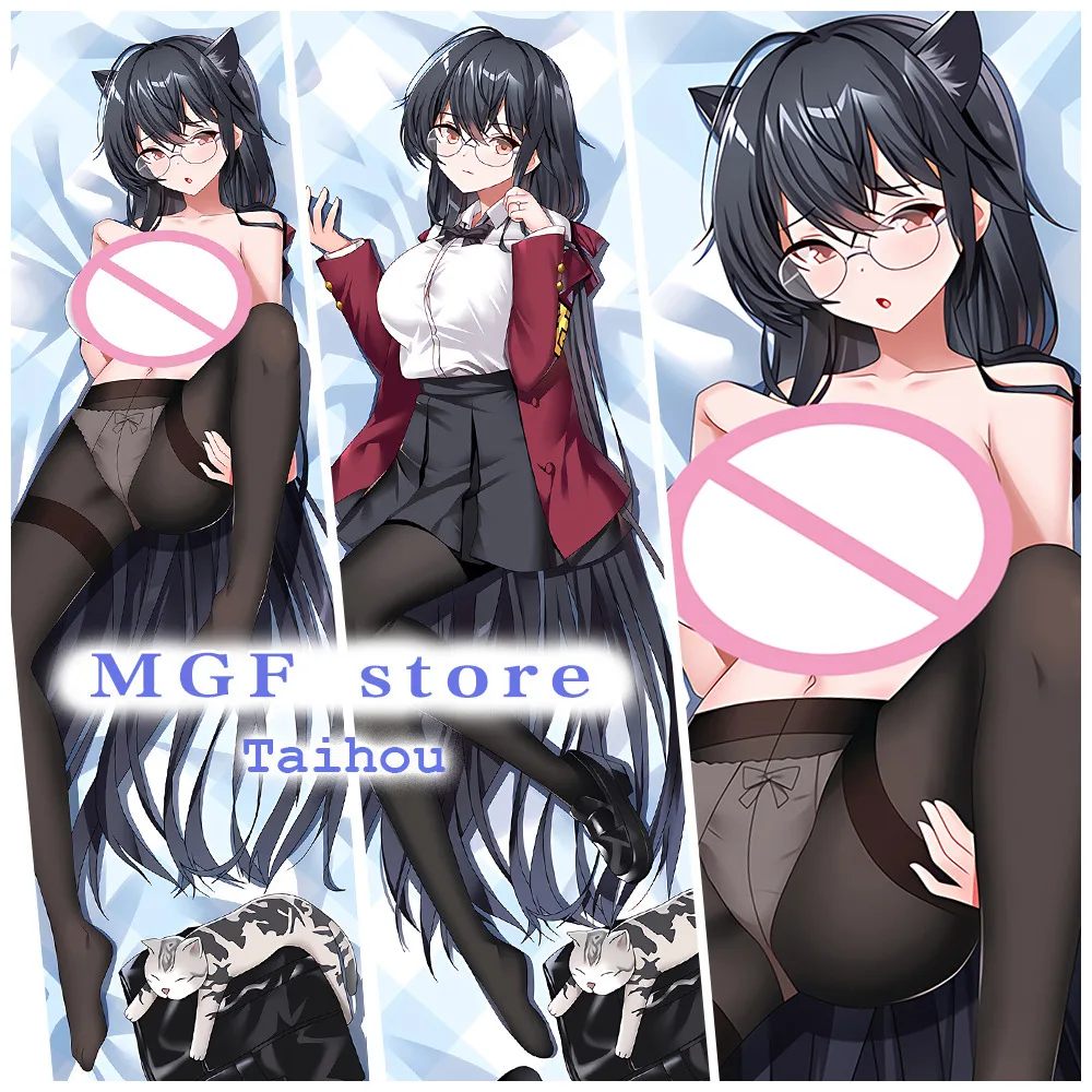 

Azur Lane Taihou Otaku Anime Girl Dakimakura Body Pillowcase Double Sided Printed Kawaii Cosplay Costume Cushion Case