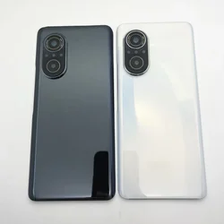 Huawei Nova 9 SE için cam pil kapağı tamir yerine arka kapı telefonu arka konut Case + yapıştırıcı