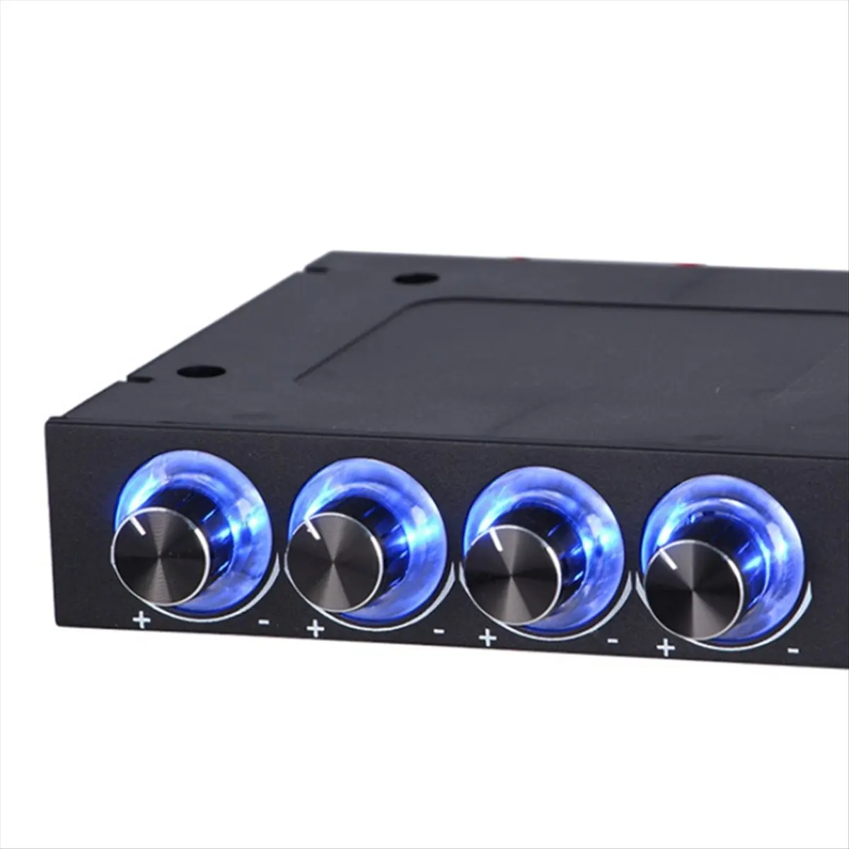 Fan Speed Controller 4 Channel with LED Controls Up to 4 Sets of PC Computer Fans Controller and CPU HDD VGA