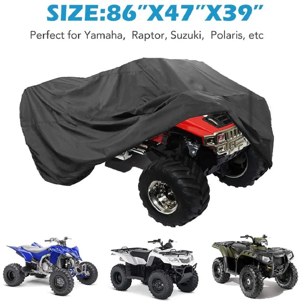 Durable Water Resistant Polyester Cover Universal All Weather Protection for Quad Bike