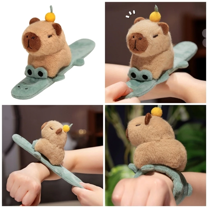 Vòng đeo tay sang trọng màu Capybara vui nhộn cho trang sức sáng tạo Trang phục thời trang Capybara Hình dạng đồ chơi sang