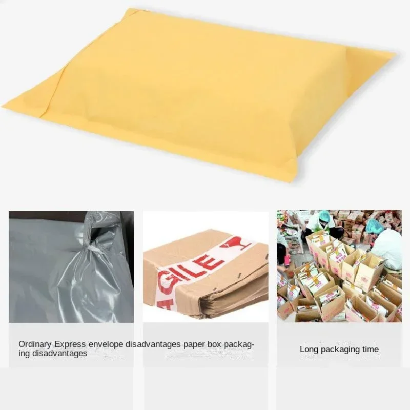 Imagem -04 - Acolchoado Envio Envelope com Bolha Mailing Bolsa Papel Kraft Mailing Bolsa Especificações Diferentes Mailers 100 Pcs por Conjunto