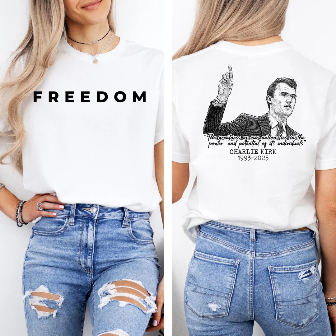 Bien hecho mi sirviente Charlie Kirk libertad Charlie Kirk camiseta, gracias Charlie un verdadero patriota camisa, Charlie Kirk Memorial