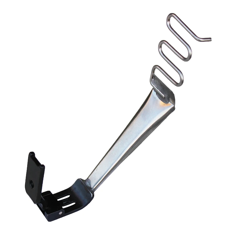 Brand New DAYU403 Tape attaching Pressing Foot for 2 Needle lockstitch Sewing Machine, Upward Tape Belt Loop Folder Foot