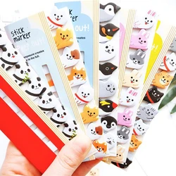 9pcs Cartoon Animal Sticky Note 1pcs has 120 Sheets School Student Kid Office Journal Scrapbooking Decoration Message DIY