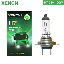 XENCN H7 Original Halogen Lamps 24V 100W 3200K Off Road Standard Light Truck HeadLight OEM Quality Auto Bulbs, Pair