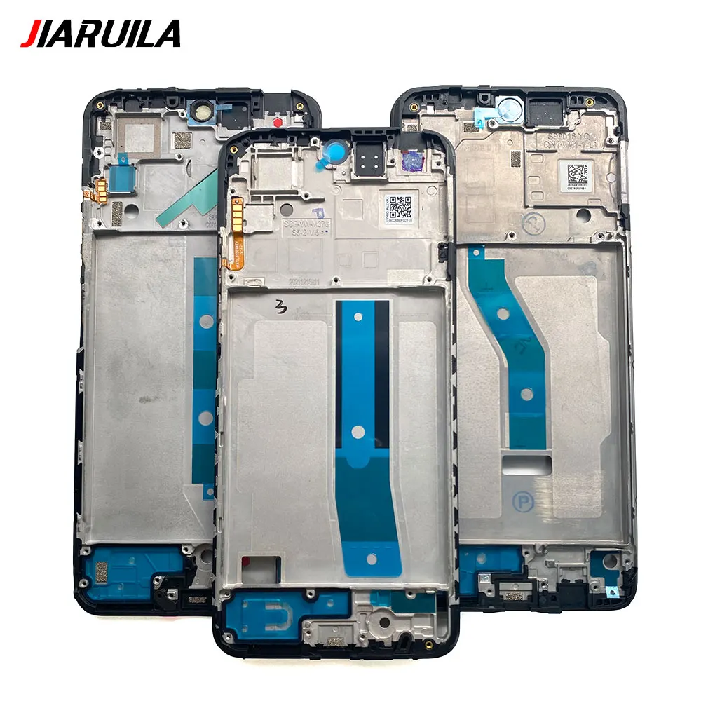 NEW Front Housing LCD Frame Bezel Plate Replacement Parts For Xiaomi Redmi Note 11 4G 12 Pro 5G 11S 11E 12S 12 Pro Plus Turbo