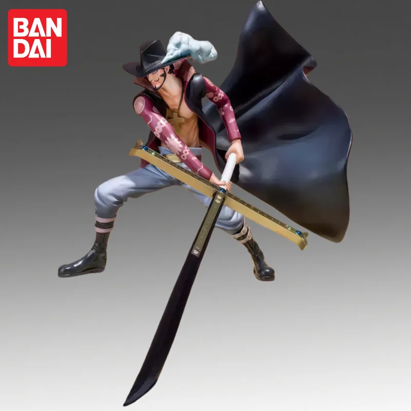 

In Stock Bandai Original S H F One Piece Dracule Mihawk Action Figure Model Doll Brand New Boxed Anime Characters Garage Model