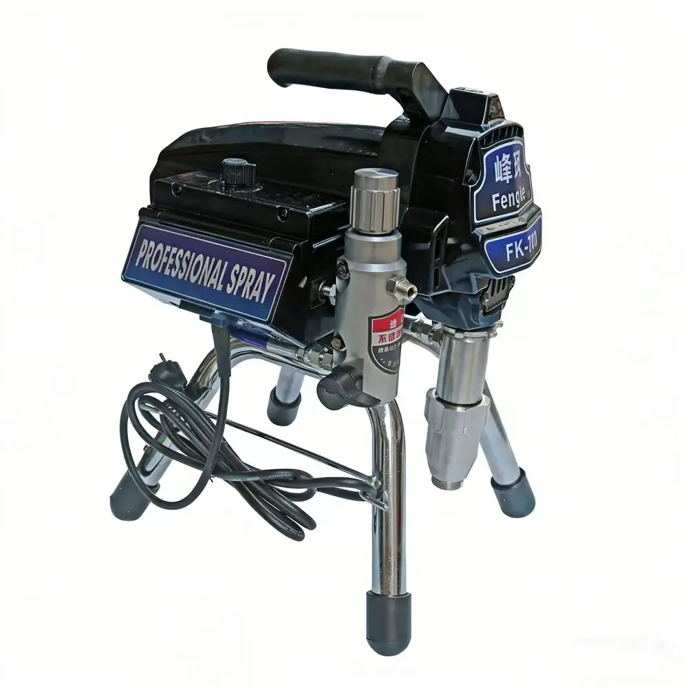 Máquina de pulverización sin aire profesional, PISTOLA DE PULVERIZACIÓN sin aire, Motor sin escobillas de 3200W, pulverizador de pintura sin aire de 3,2l, herramienta de pintura de FK-700