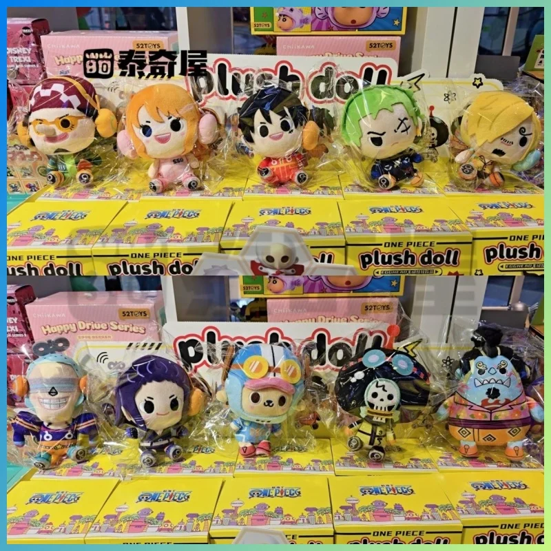 

Original One Piece Egghead Series Plush Blind Box Anime Doll Luffy Zoro Sanji Usopp Stuffed Toy Soft Fluffy Collection Gifts Toy