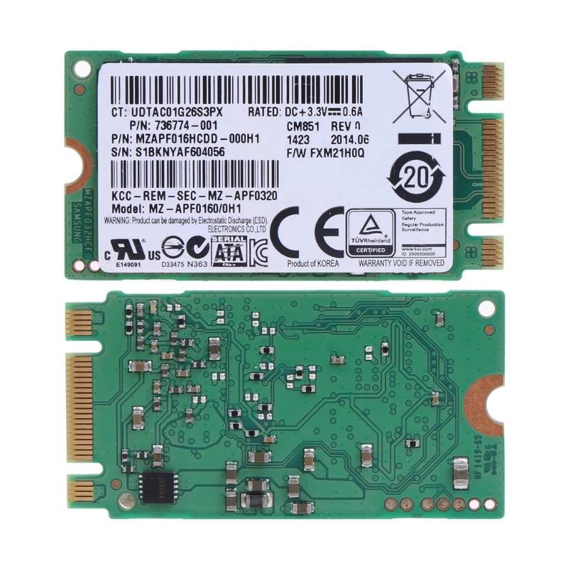 M.2 SATA SSD 2242 16GB HDD M2 SATA SSD Disk Solid State Hard Drive 2242 Form Factor for Desktop PC Laptop