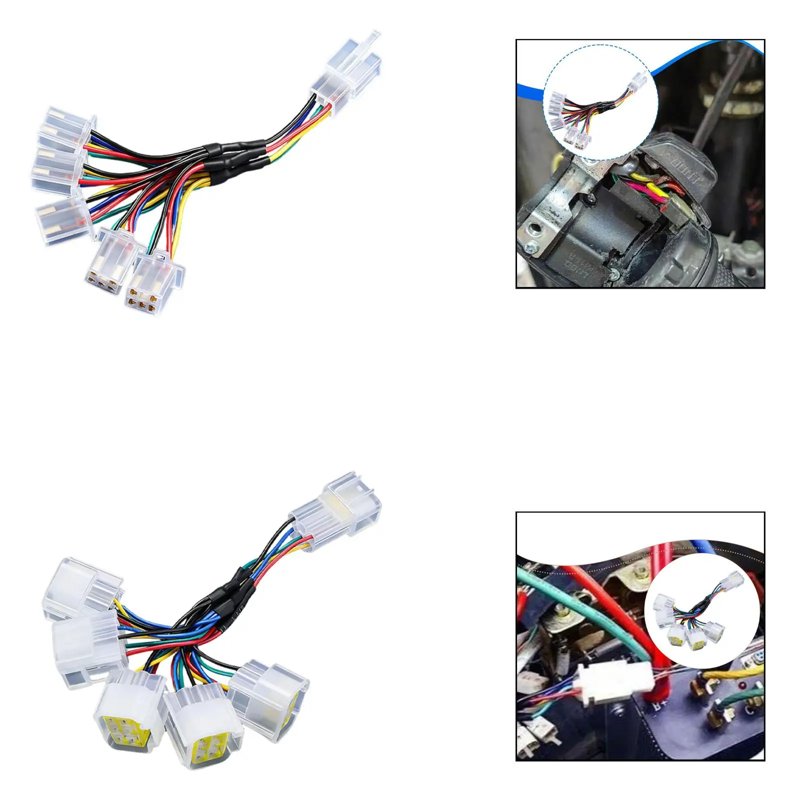 Electric Bike Maintenance Accessory Hall Wire Sequence Test Cable for DIY Electric Bicycle Conversion Kit 3000w