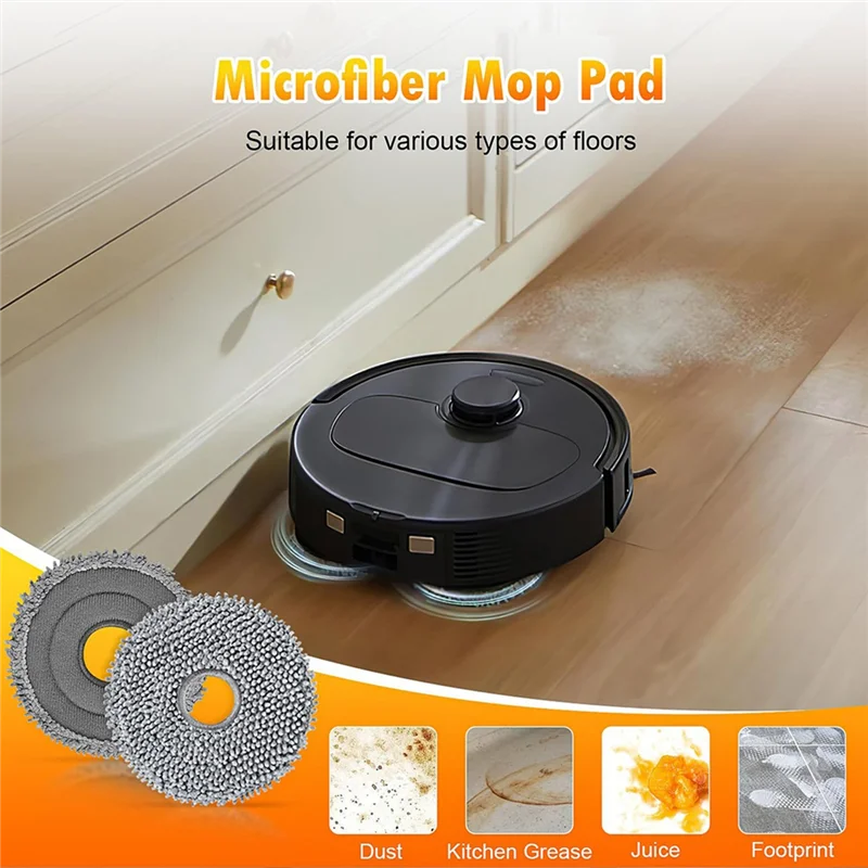 A005-escova lateral principal filtro hepa mop pano saco de pó para roborock qrevo l/qr 798/qv 35a/qr 598 acessórios aspirador pó