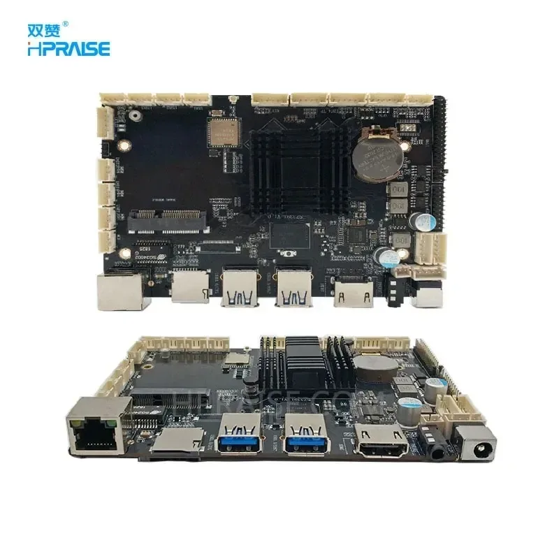 2026 Mini smart sim card slot arm 4g lvds rk3399 wash vending machine advertising kiosk projector pos control board motherboard