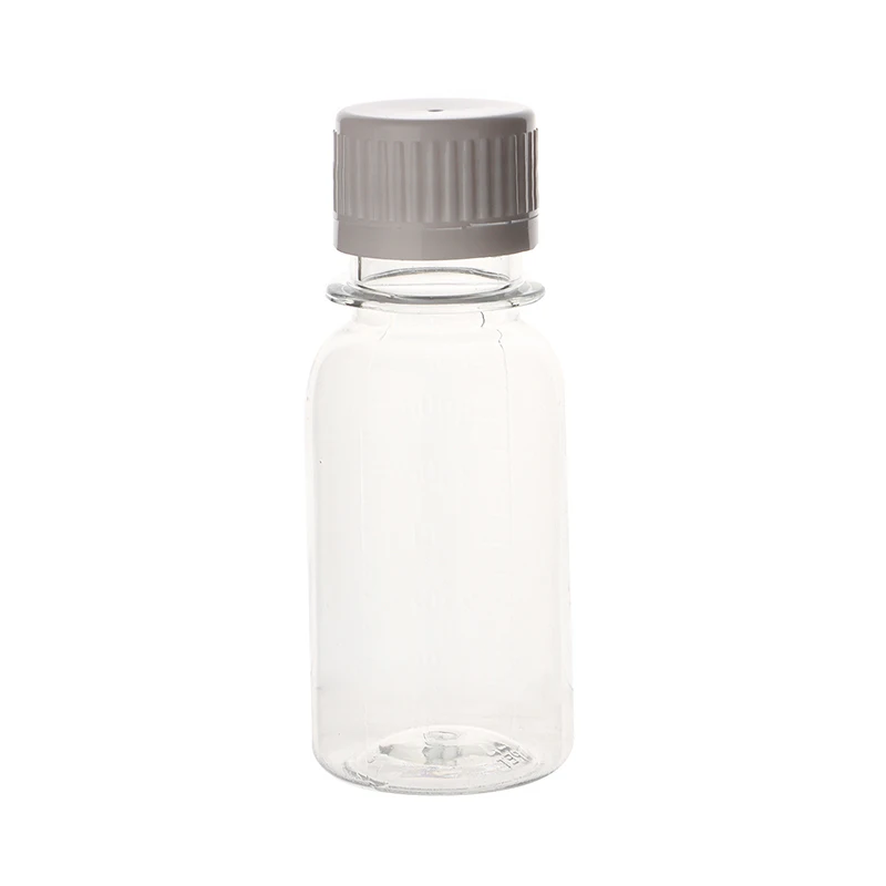 

New New 5Pcs 60ML Plastic Bottles Ginger Shot Bottles With Caps Mini Juice Bottles Reusable Liquid Bottle Container Leak Proof