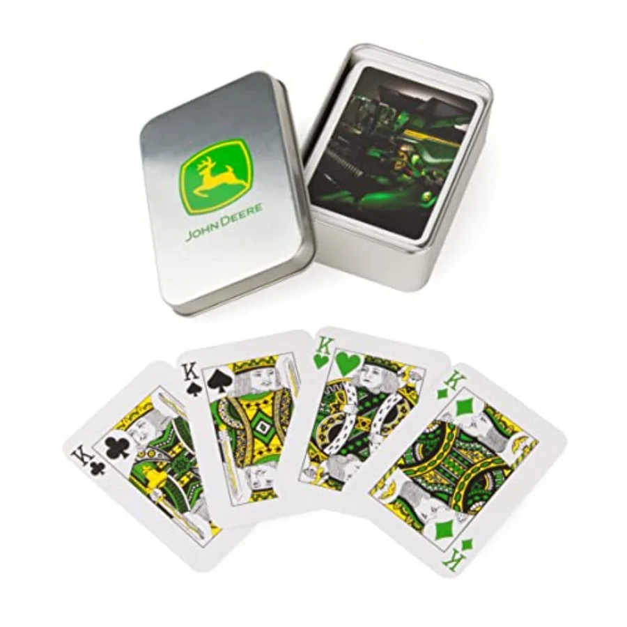 

Playing Cards Standard Playing Card Deck with Collector's Tin Family Game Fun for Ages 6+