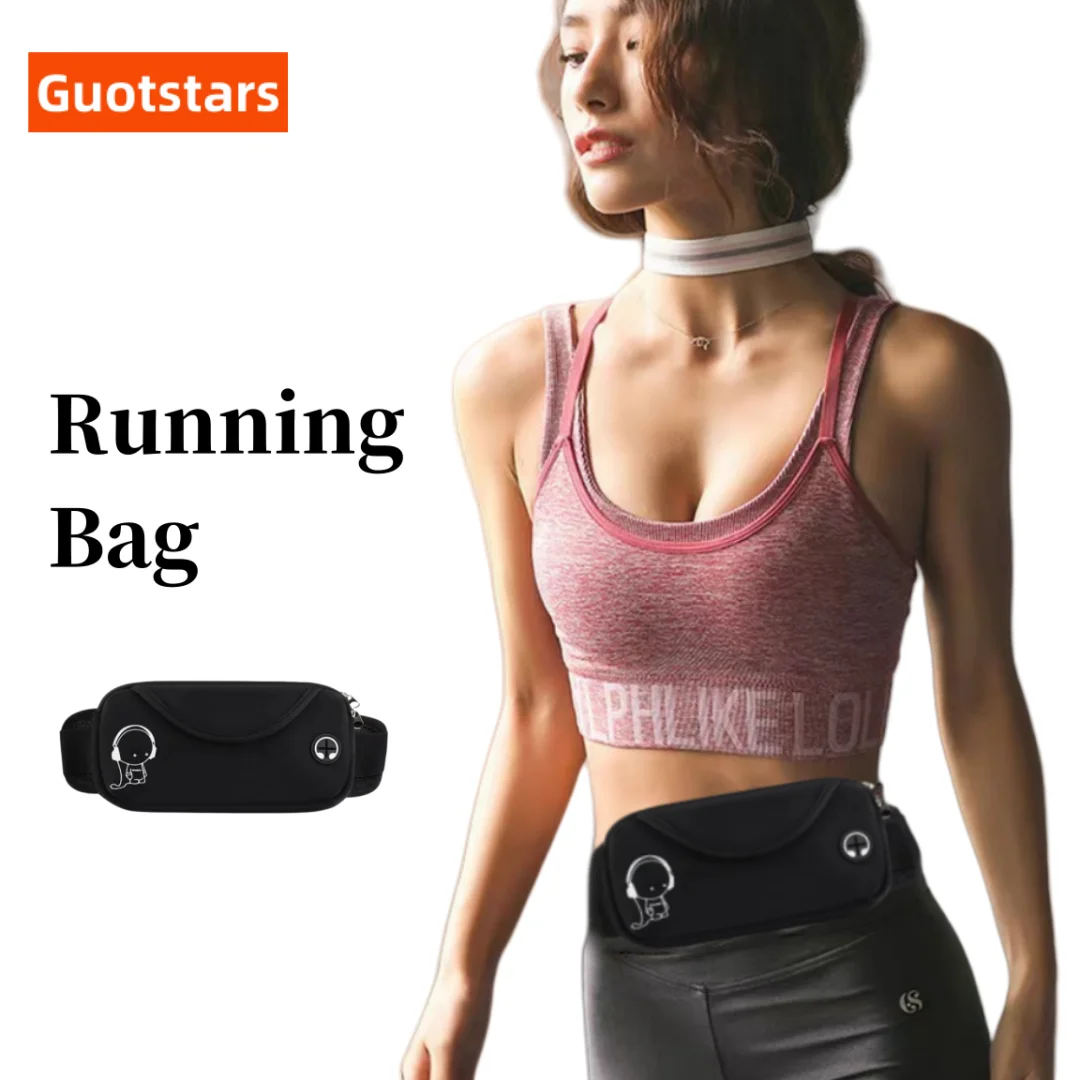 Guoftstars Running Bag,Sports Waist Bag,Cell Phone Holder for Running,Jogging Bag,Running Belt