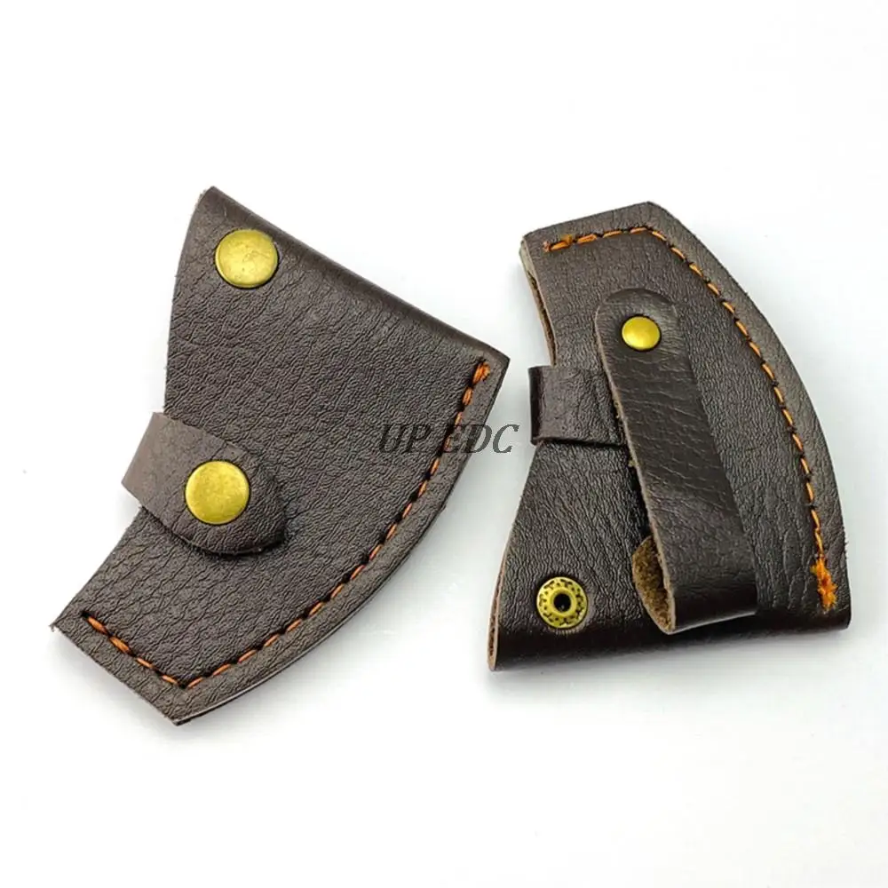 Copri coltello ascia copri coltello in pelle PU copri coltello fondina per attrezzi da esterno personalizzata copri coltello in PU personalizzato
