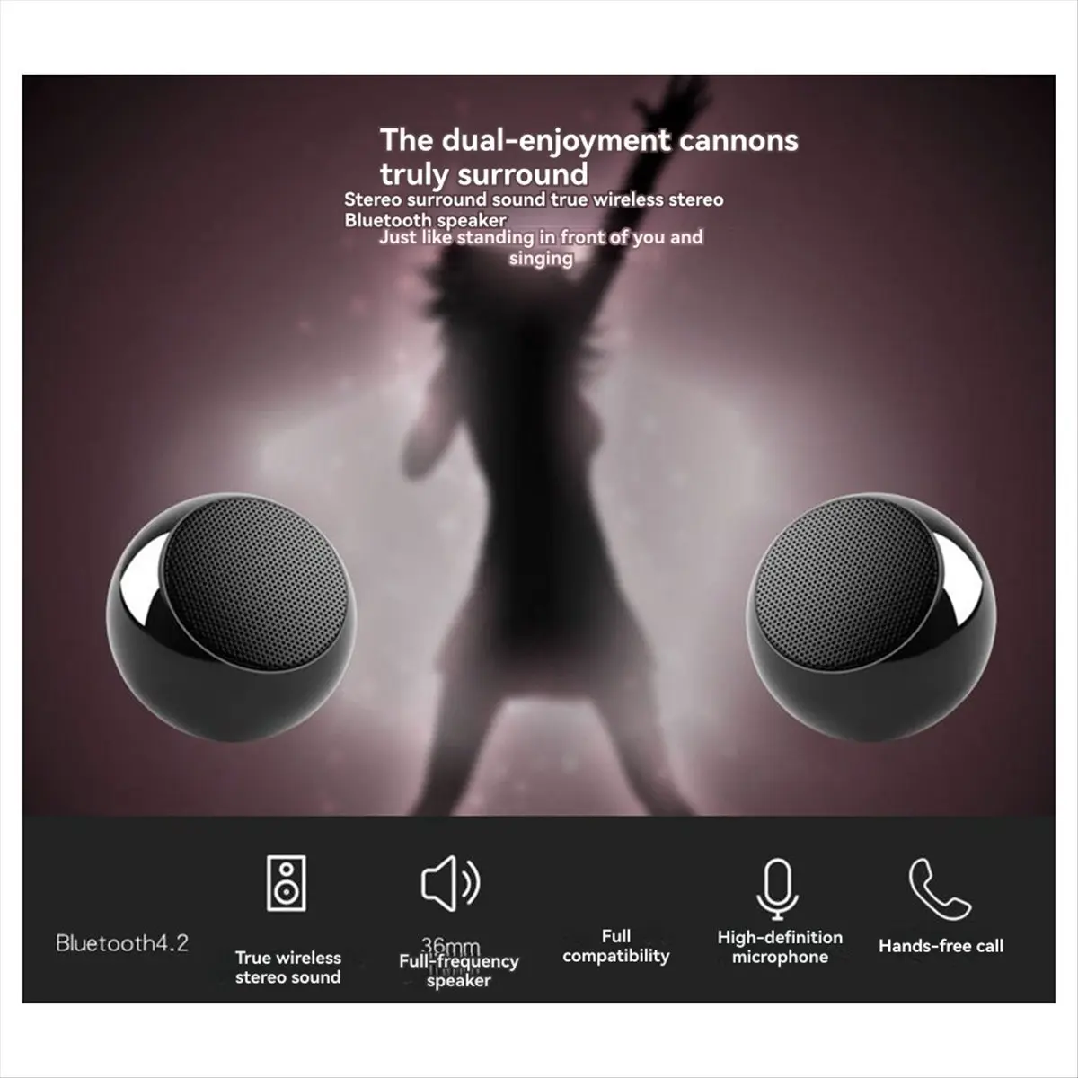 

Лучший динамик проектора Bluetooth Мини-динамик Портативный оловянный динамик Bluetooth Маленький беспроводной BM3DE Открытый звуковой ящик