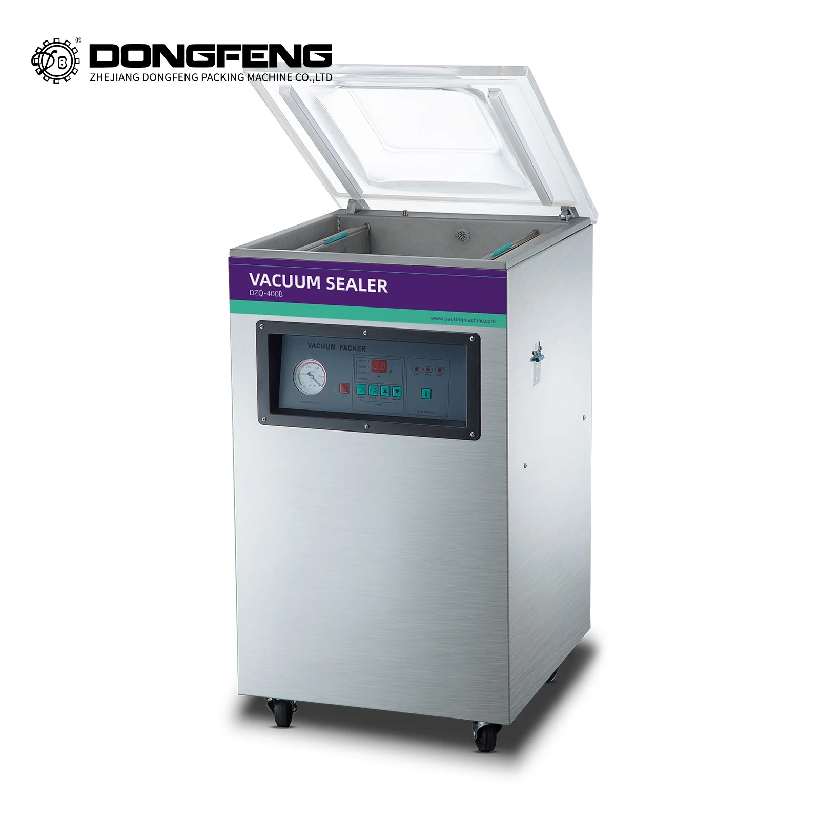 Heavy Duty Commercial Vacuum Sealer Single Chamber Vacuum Packaging Machine for Meat Fish Poultry Cheese Food Preservation