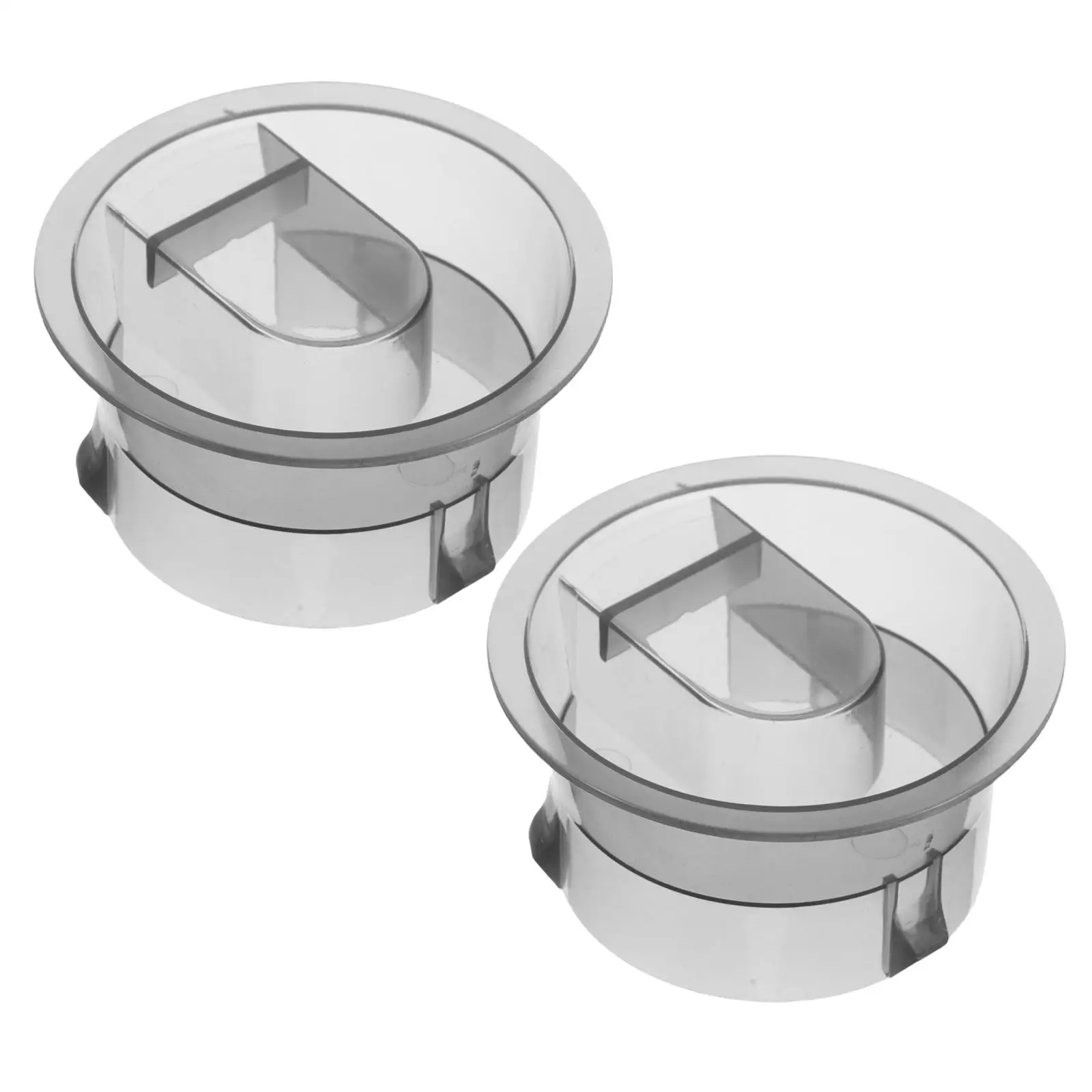 

2 Pcs Pot Lid Cold Water Kettle Replacement Pan Solid Wood Plastic Yoghurt Covers Clear Lids Cooking Tin Can