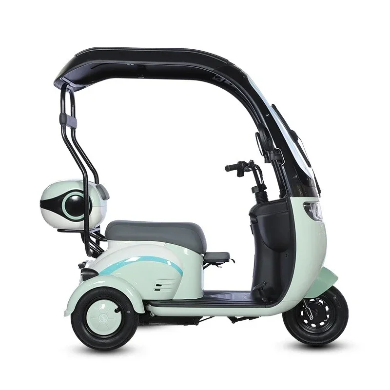 Electric tricycle Mini household integrated carport Electric leisure tricycle