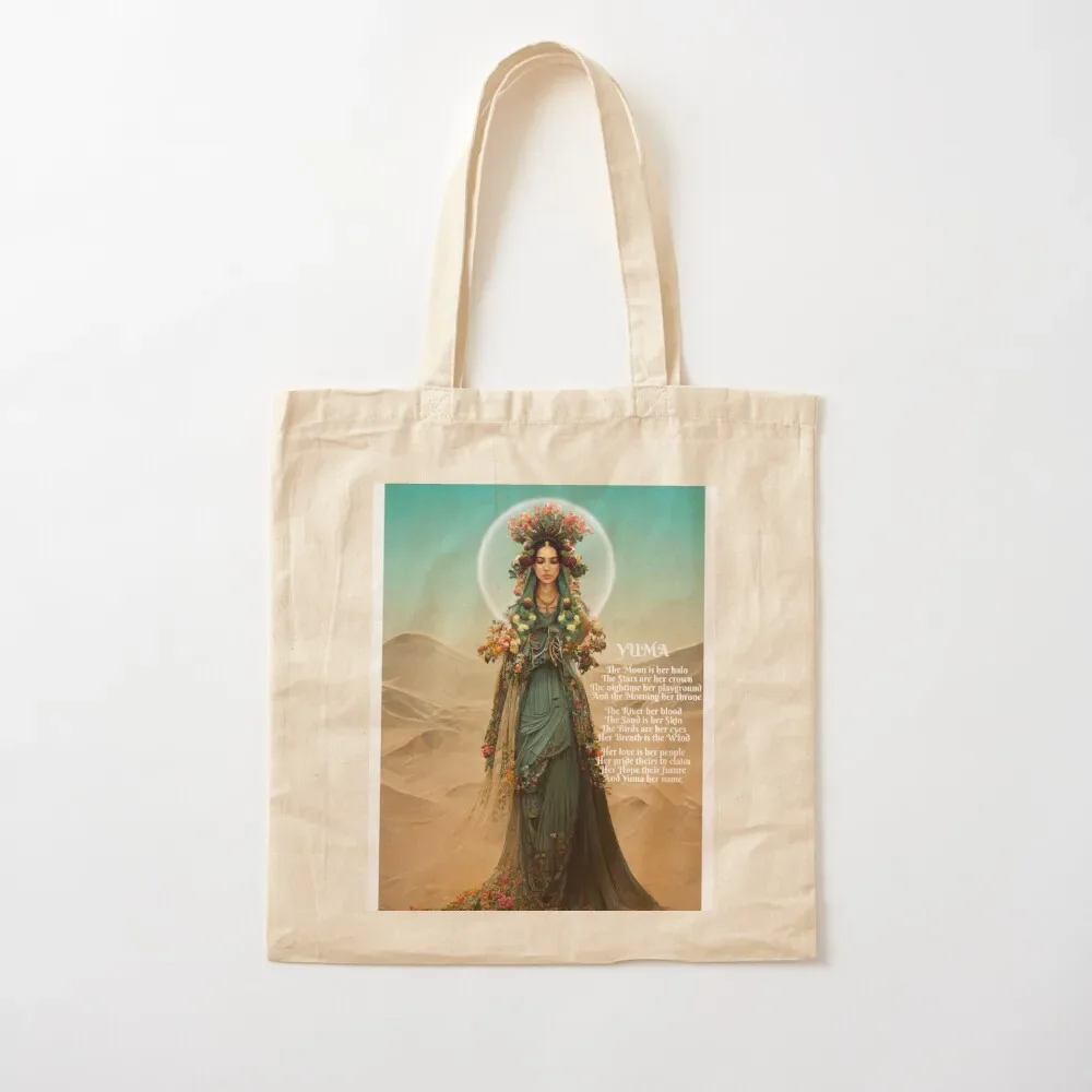 

Yuma as a Goddess Tote Bag Big bag hand bags bag for beach