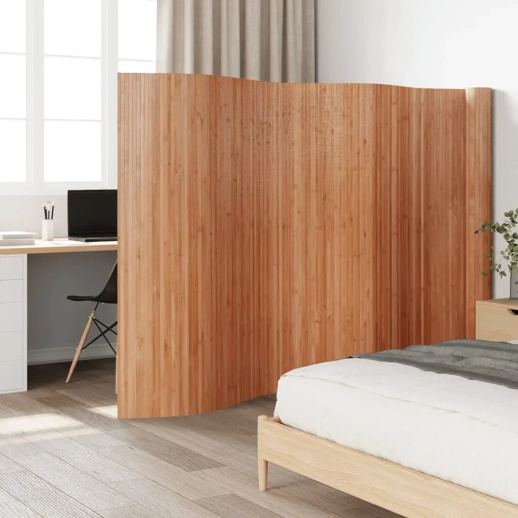 Vidaxl Room Divider Natural 165X800 Cm Bamboo Privacy Screen,Blackout Screen,Interior Decoration