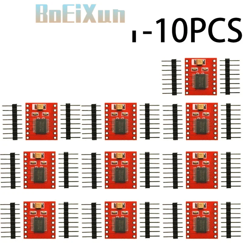 1-10PCS TB6612 DRV8833 Dual Motor Driver 1A TB6612FNG for Arduino Microcontroller Better than L298N Wiring Board