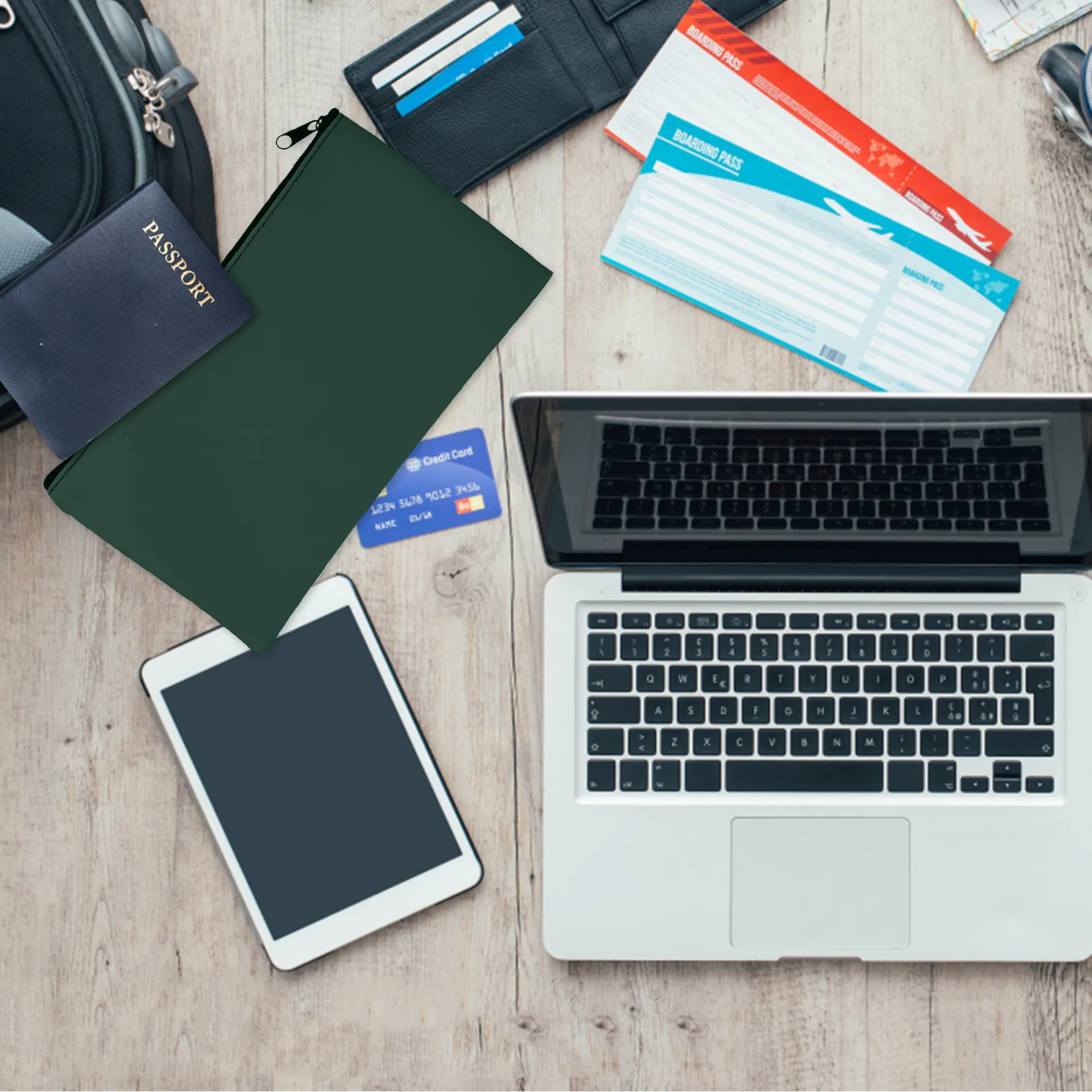 

2 шт. кошельки для денег из алюминиевого сплава на молнии, сумка для купюр, чеков, квитанций, документов, надежный органайзер для офиса и школы