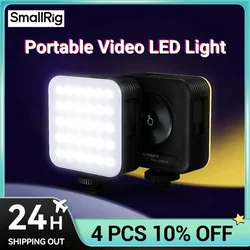 Smallrig LED Video Light Camera Lights 96 LED Beads for Photography Video Lighting Rechargeable 2200mAh w 3 Cold Shoe 3286B