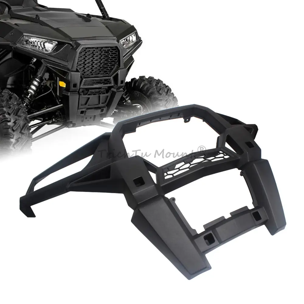 UTV SXS Parts Front Fascia Cowl End Cover ABS Matte Black For Polaris RZR S 4 XP 900 1000 Ranger XP 2014-20 Rpl For #5452675-070