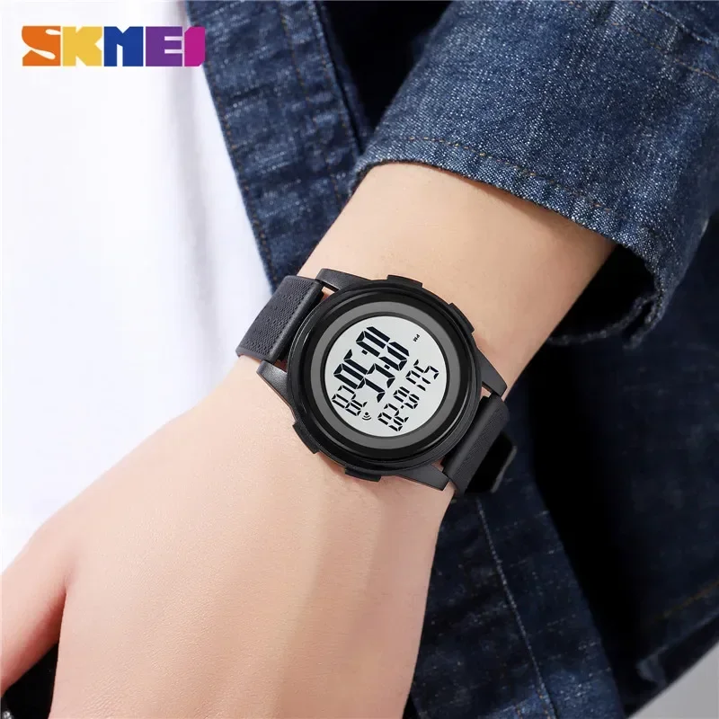 SKMEI 1895 Men LED Light Chrono Alarm Clock 5Bar Waterproof Digital Wristwatch relogio masculino Casual Countdown Sport Watches