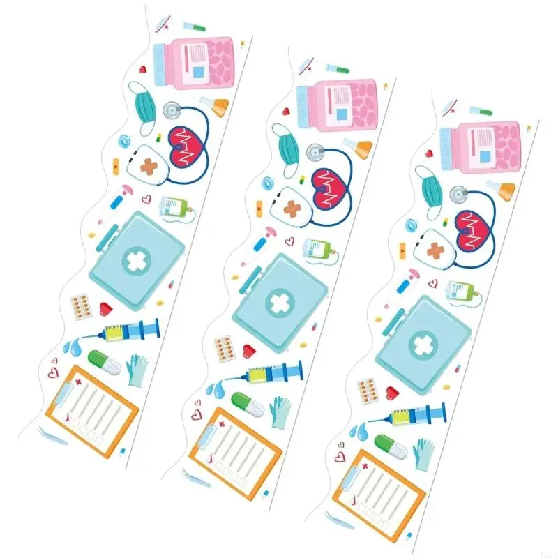 2025 NEW 59FT LING NARDES Borders Trim Wall Sticker Healthcare Synder Borders Sticker