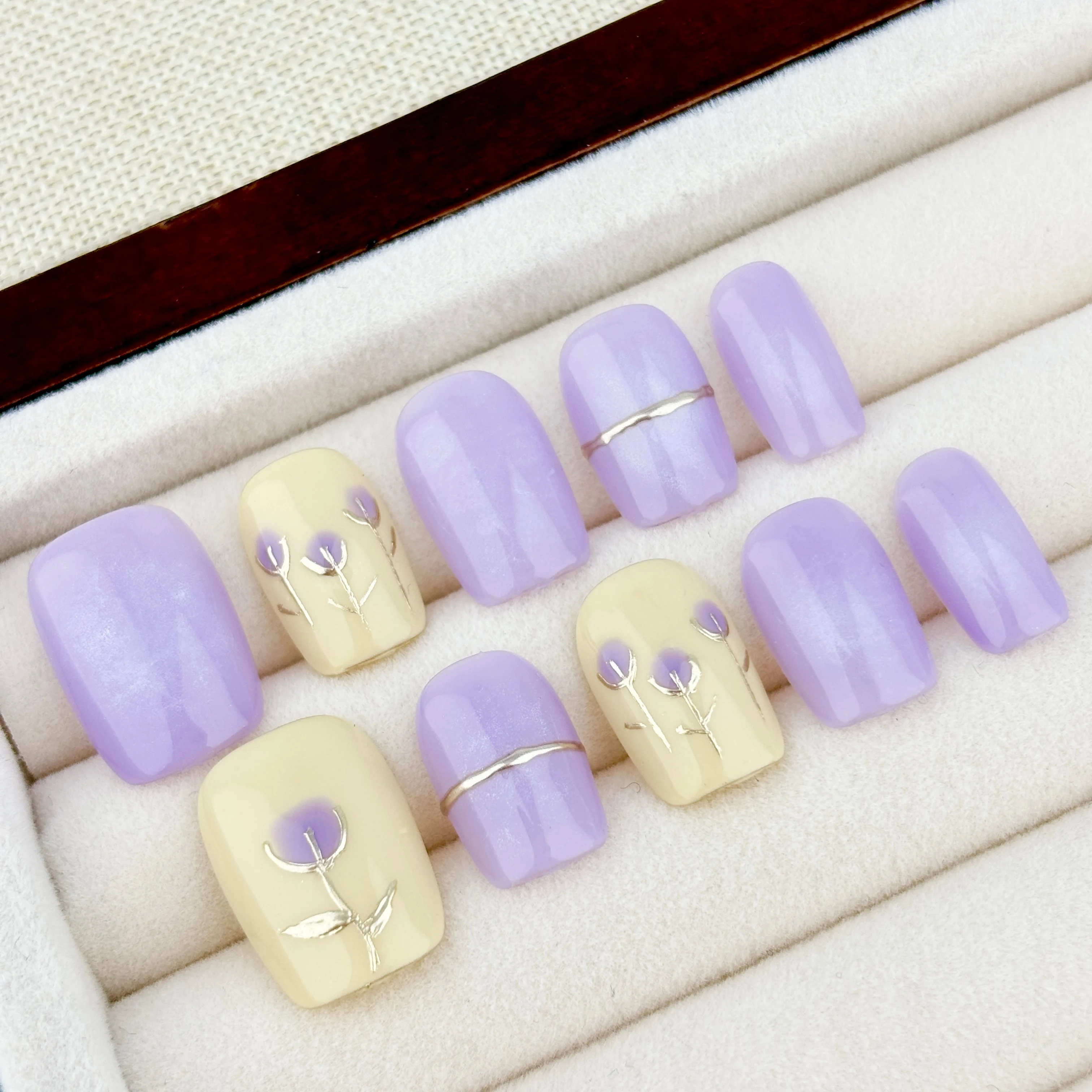 10 Pieces of Pure Handmade Sho - Resin Art Ring Design ulasan dan harga