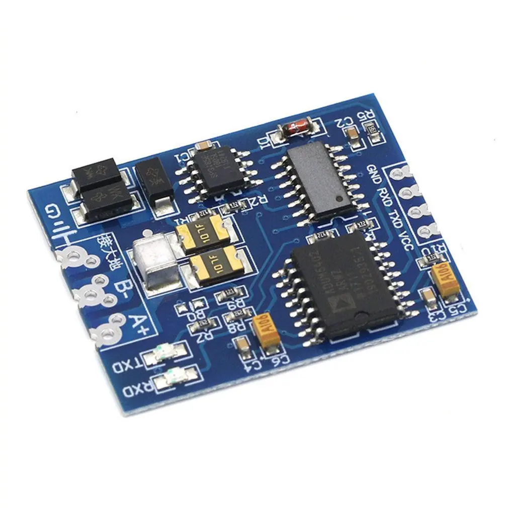 3V 5.5VTTL to RS485 Signal Converter S485 to TTL Module Isolated Single Chip Serial Port UART Industrial Grade Module Wholesale